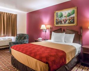 Postel nebo postele na pokoji v ubytování Econo Lodge Dexter