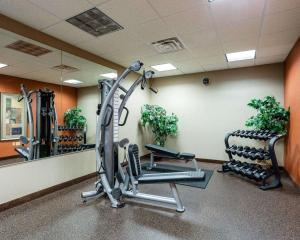 The fitness centre and/or fitness facilities at Comfort Inn & Suites