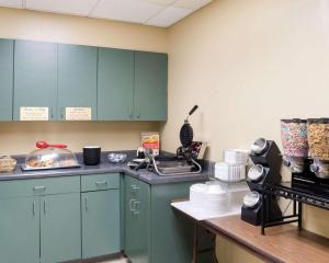 A kitchen or kitchenette at Econo Lodge