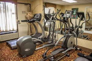 Palestra o centro fitness di Comfort Inn Research Triangle Park