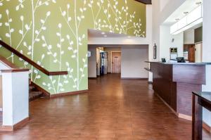 The lobby or reception area at Sleep Inn University