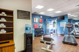Fitness centrum a/nebo fitness zařízení v ubytování Comfort Suites at Woodbridge