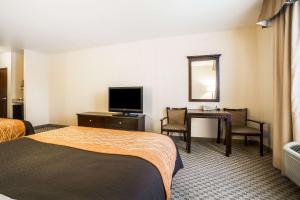
A bed or beds in a room at Comfort Inn & Suites Henderson - Las Vegas
