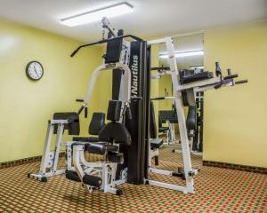 Fitness centrum a/nebo fitness zařízení v ubytování Quality Inn Lockport