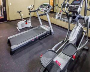 Fitness centrum a/nebo fitness zařízení v ubytování Rodeway Inn Bronx Zoo