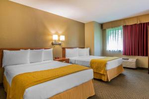 Postel nebo postele na pokoji v ubytování Quality Inn Hyde Park - Poughkeepsie North