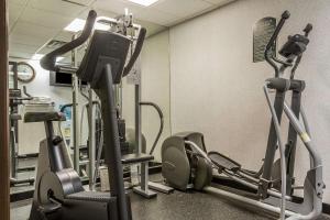 Fitness centrum a/nebo fitness zařízení v ubytování Quality Inn Hyde Park - Poughkeepsie North