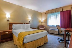 Postel nebo postele na pokoji v ubytování Quality Inn Hyde Park - Poughkeepsie North