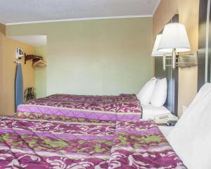 Postel nebo postele na pokoji v ubytování Amherst Inn & Suites
