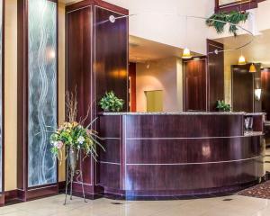 The lobby or reception area at Comfort Suites Troy-I75