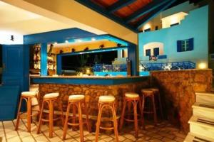 Χώρος καθιστικού στο Poseidon Hotel 