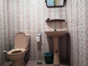 A bathroom at Alass Ga for pets lovers