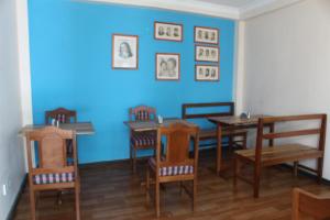 Posezení v ubytování Gorkha Chhen bed & breakfast
