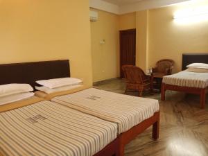 Hotel Victoriyah客房内的一张或多张床位