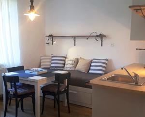 Część wypoczynkowa w obiekcie Apartmány Ruprechtov