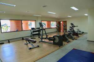 Posilňovňa alebo fitness centrum v ubytovaní Stuning Sea Views Sotoserena