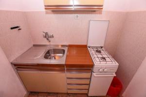 Kuchyň nebo kuchyňský kout v ubytování Villa Pinus + 37 fotografií