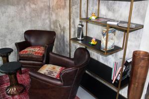 Posezení v ubytování Gubelhof Suites