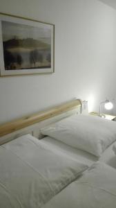 Ένα ή περισσότερα κρεβάτια σε δωμάτιο στο Gästezimmer Familie Müller