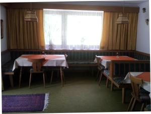 Istumisnurk majutusasutuses Gästepension Wiesenheim