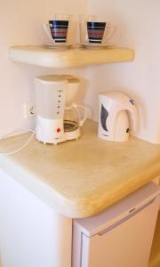 Coffee and tea making facilities at Veletas Rooms