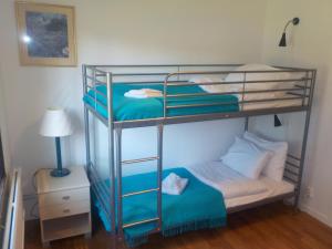Postel nebo postele na pokoji v ubytování Hagfors Hostel