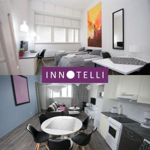 
Majoituspaikan Innotelli Apartments keittiö tai keittotila
