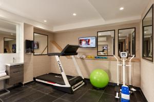 Fitness centrum a/nebo fitness zařízení v ubytování Régence Etoile