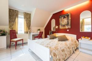 Giường trong phòng chung tại Charme - Hotel Lindenhof +54 ảnh