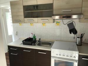 A kitchen or kitchenette at Apartment Juna