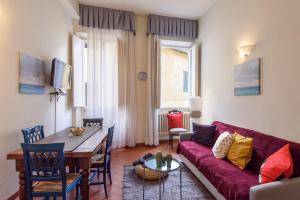 Χώρος καθιστικού στο Enchanting Alcove in Florence Ponte Vecchio