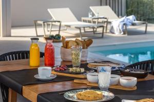 Comida na villa ou em algum lugar perto