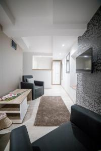 TV a/nebo společenská místnost v ubytování Apartmani Aleksandra u centru grada