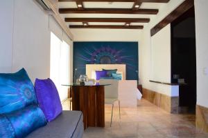 Лобби или стойка регистрации в Hotel & Spa Doña Urraca San Miguel De Allende