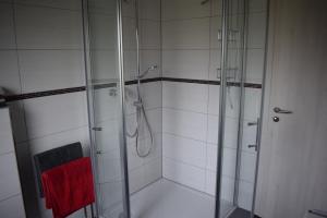 Koupelna v ubytování Gästehaus Sylvia + 5 fotografií