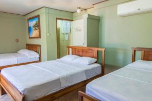 Krevet ili kreveti u jedinici u okviru objekta Hotel BAHÍA