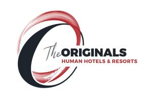 a logo for the originals human hotels and resorts at The Originals City, Hôtel Rive Droite, Albi "Quartier Madeleine" in Albi