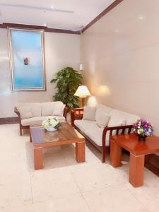 Χώρος καθιστικού στο The Koos Hotel