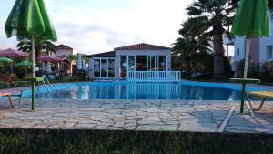 The swimming pool at or close to Pardalakis Studios