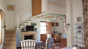 A kitchen or kitchenette at Villa Patmos Netia