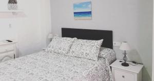 Postel nebo postele na pokoji v ubytování Hostal El Espinel