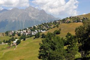Paesaggio naturale nelle vicinanze del campeggio