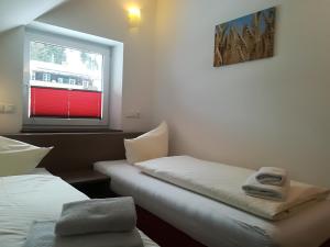 Cama o camas de una habitación en Appartement Großwallner