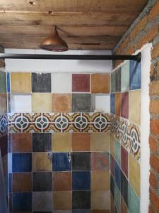 Ванная комната в Hostal La Casa De Lili