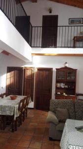 A seating area at Casa Rural La Maquinilla