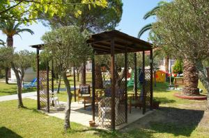 A garden outside Sand and Sea