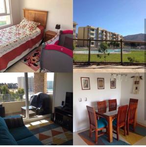 Et opholdsområde på Precioso departamento en Papudo