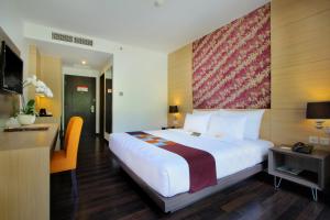 Кровать или кровати в номере b Hotel Bali & Spa