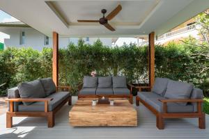 Posezení v ubytování Karon Beach Pool Villa - Sha Extra Plus