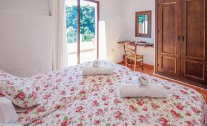 Posteľ alebo postele v izbe v ubytovaní Finca El Huertezuelo
